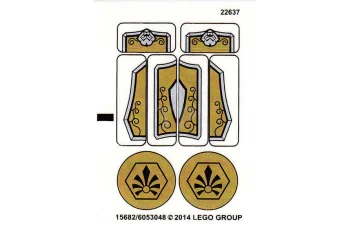 LEGO Sticker for Set 70123