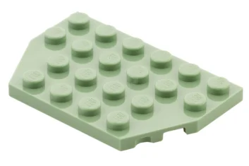 LEGO Piastra 4 x 6 Cuneo - Taglio degli angoli