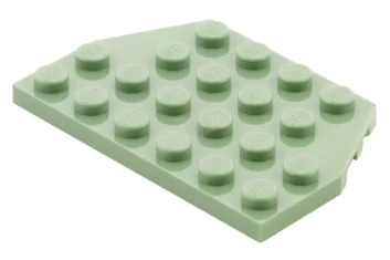 LEGO Piastra 4 x 6 Cuneo - Taglio degli angoli