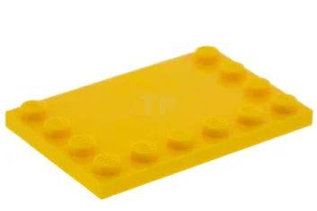 LEGO Tile 4 x 6 with Studs on Edges