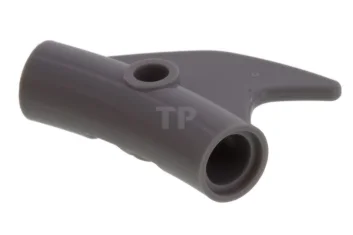 LEGO Technic, Pin Connector Round Curved with Fin and Hole