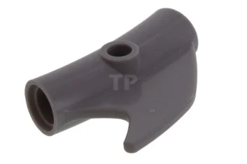 LEGO Technic, Pin Connector Round Curved with Fin and Hole