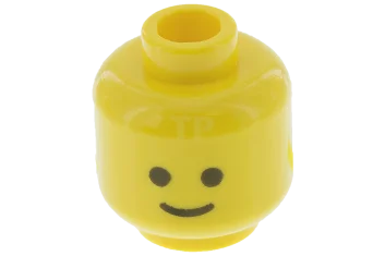 LEGO Head Minifig with Standard Face Pattern