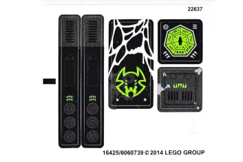 LEGO Sticker for Set 70130