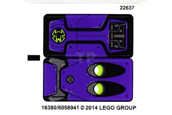 LEGO Sticker for Set 70128