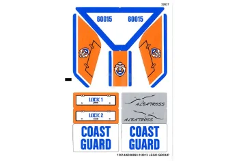 LEGO Sticker for Set 60015