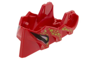 LEGO Hero Factory Creature Head, Jaw with Axle Hole with Black…