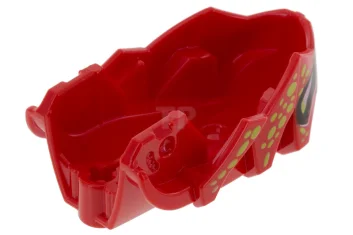 LEGO Hero Factory Creature Head, Jaw with Axle Hole with Black…