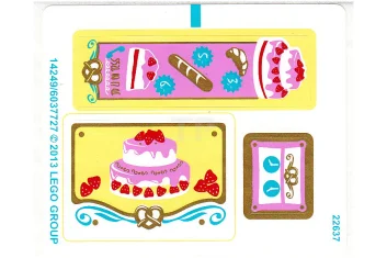 LEGO Sticker for Set 41006