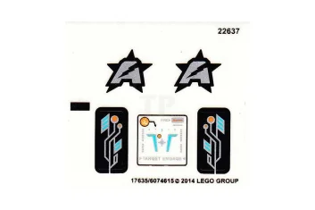 LEGO Pegatina para Set 70162