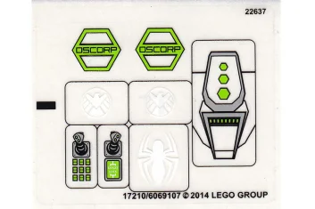 LEGO Sticker for Set 76016