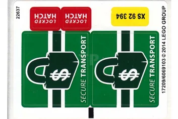 LEGO Sticker for Set 76015