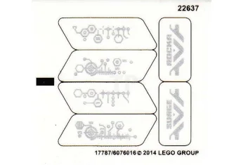 LEGO Sticker for Set 44028