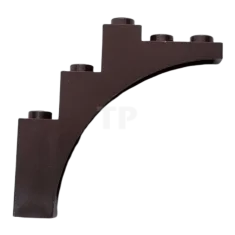 LEGO Brick 1 x 5 x 4 Half Arch - Continuous…