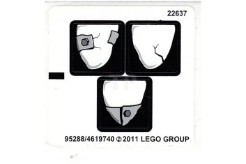 LEGO Sticker for Set 2520