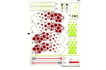 LEGO Sticker for Set 70708