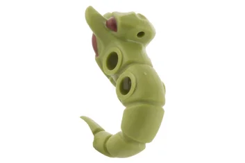 LEGO Insectachtig lichaam met donkerrood ogenpatroon