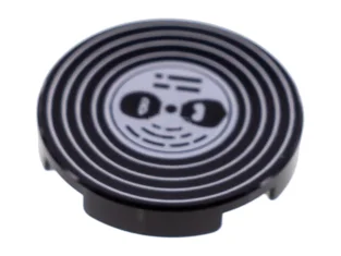 LEGO Piastrelle, rotonde 2 x 2 con motivo a disco in…