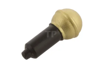 LEGO Minifig, Microfono con utensile con top in oro metallizzato Modello…