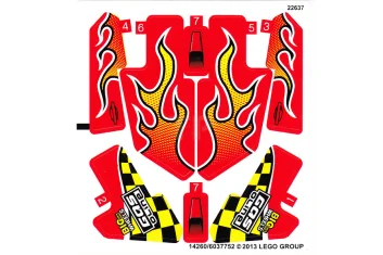 LEGO Sticker for Set 42005