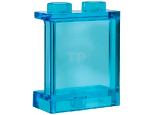 LEGO Panneau 1 x 2 x 2 - Goujons creux, sans…