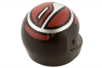 LEGO Minifig, Headgear Full-face Helmet with Strips Pattern