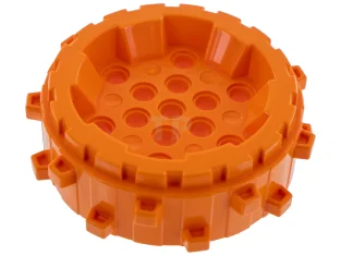 LEGO Wheel Hard Plastic with Small Cleats