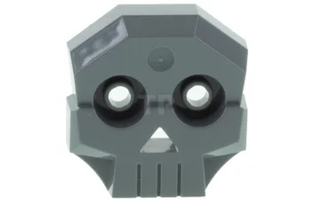 LEGO Skull 1 x 4 x 3 Relief with Two Pins