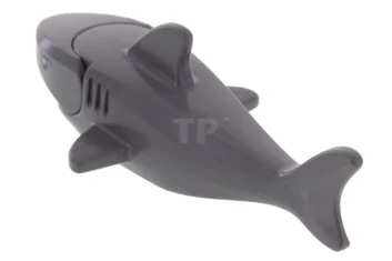 LEGO Motif de requin avec des branchies et des yeux noirs…