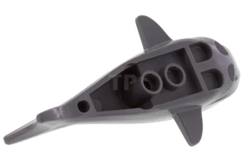 LEGO Motif de requin avec des branchies et des yeux noirs…