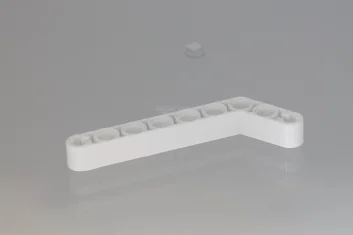 LEGO Braccio di sollevamento 1 x 9 spesso, piegato 7 -…