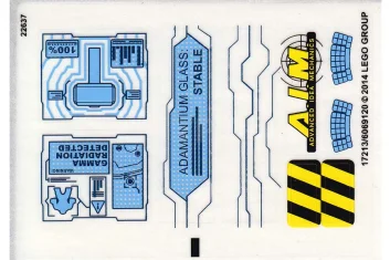 LEGO Sticker for Set 76018