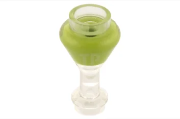 LEGO Minifig, Utensil Bottle, Erlenmeyer Flask with Lime Fluid Pattern