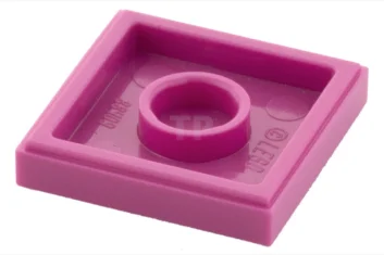 LEGO Tegel 2 x 2 met Pop en "MALIBU Stacy MET…