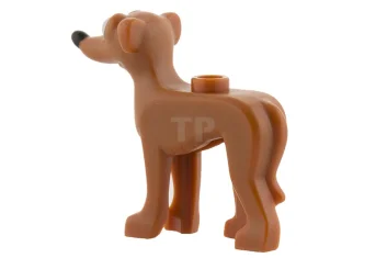LEGO Dog Greyhound with Pattern (Santa's Little Helper)