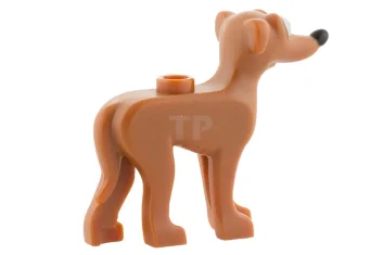 LEGO Dog Greyhound with Pattern (Santa's Little Helper)