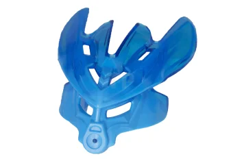 LEGO Bionicle Mask Protector with Marbled Trans-Dark Blue Pattern (Protector Mask…