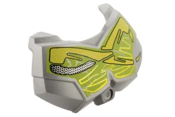 LEGO Hero Factory Chest Armor Small with Green and Yellow Pattern