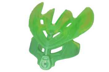 LEGO Bionicle Mask Protector with Marbled Trans-Bright Green Pattern (Protector Mask…