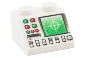 LEGO Pendenza 2 x 2 - 45° con modello di schermo…