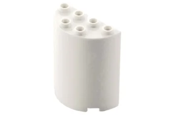 LEGO Cylinder Half 2 x 4 x 4