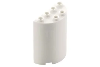 LEGO Cylinder Half 2 x 4 x 4