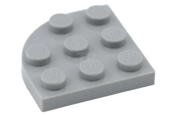 LEGO Plate 3 x 3 Round Corner