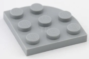 LEGO Plate 3 x 3 Round Corner