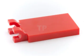 LEGO Fliese, modifiziert 2 x 3 mit 2 Clips