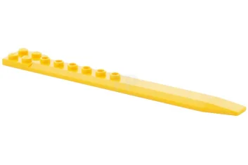 LEGO Plaat, aangepast 2 x 16 met schuine zijverlengingen en asgat…