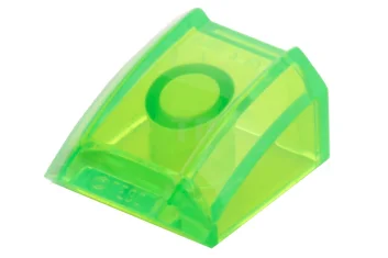 LEGO Dakpan 2 x 2 gebogen met rand