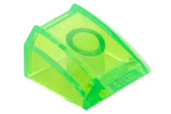 LEGO Dakpan 2 x 2 gebogen met rand