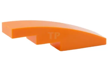 LEGO Pente courbée 4 x 1