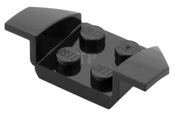 LEGO Vehicle, Mudguard 2 x 4 with Flared Wings
